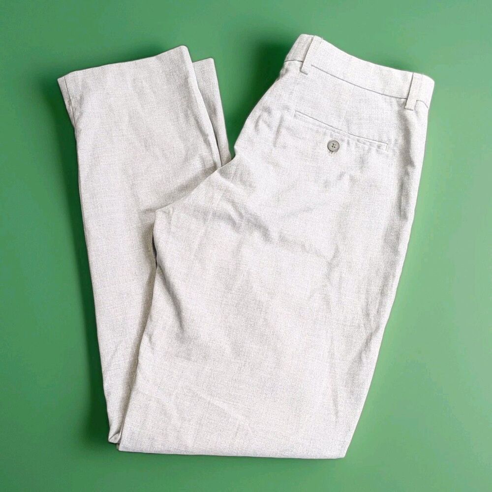 Express Slim Knit Trousers Dress Pants Gray Men's 30x30 (Tag 30/32)